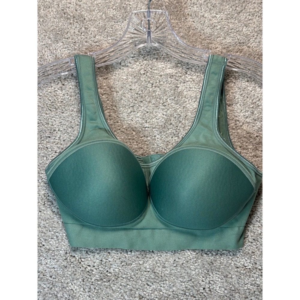 Bali Comfort Revolution Wireless Bra Sage Green Size Medium 3488 B488 Seamless